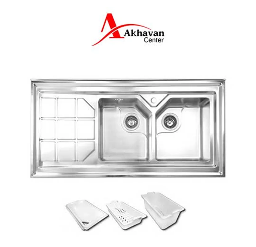 سینک ظرفشویی روکار کد 325 اخوان