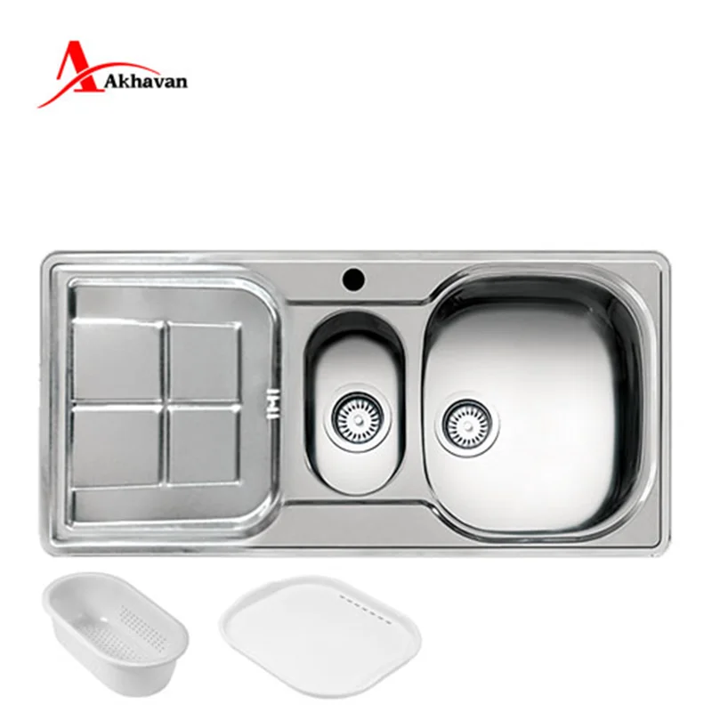 سینک ظرفشویی توکار کد 158 اخوان