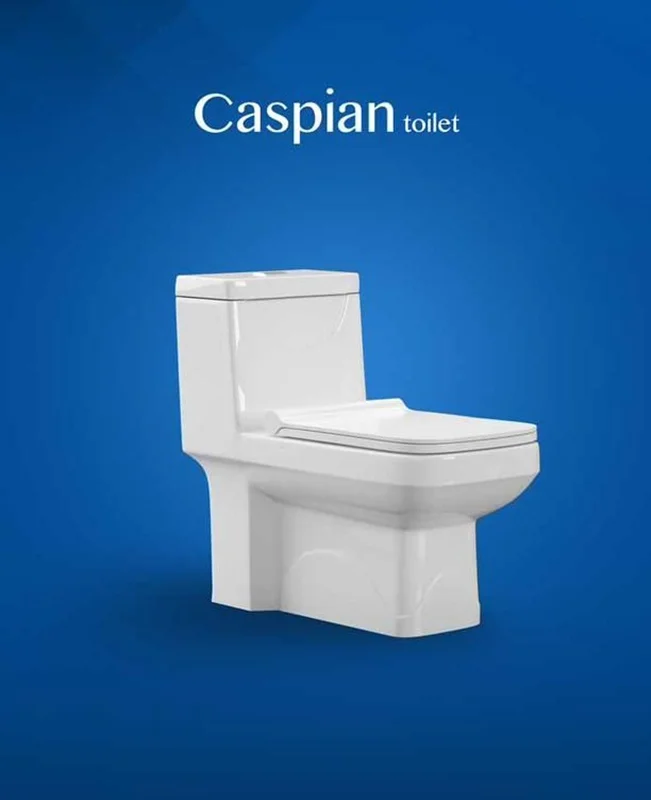 توالت فرنگی کسری مدل کاسپین